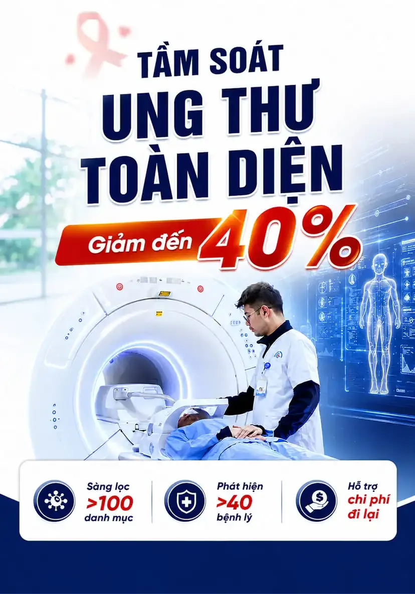 tầm soát ung thư giảm 40%