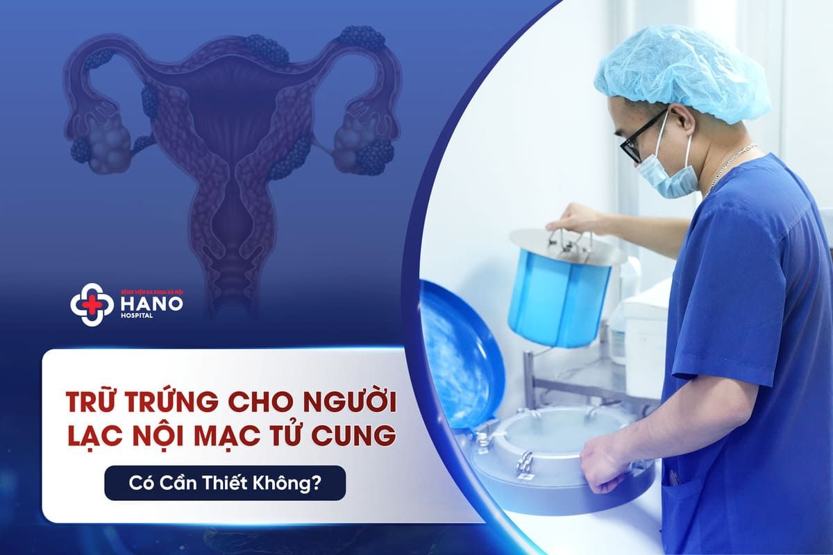 Trữ Trứng Cho Người Lạc Nội Mạc Tử Cung Có Cần Thiết Không?