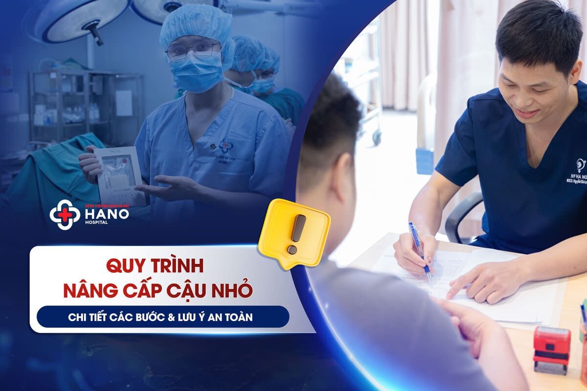 Quy trình chi tiết nâng cấp cậu nhỏ