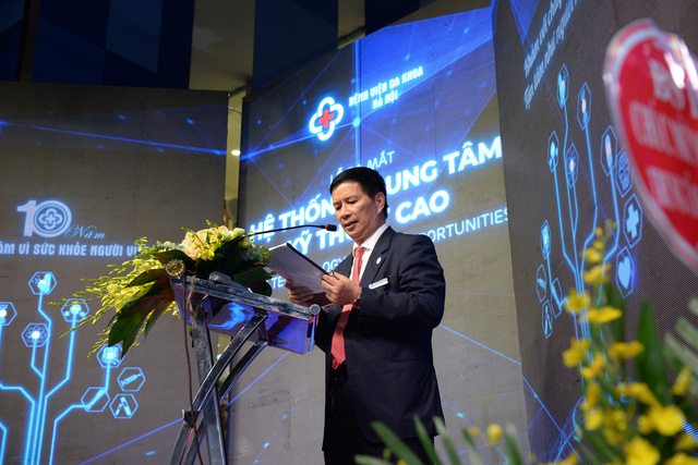 BV Đa khoa Hà Nội tổ chức Lễ ra mắt Hệ thống Trung tâm kỹ thuật cao