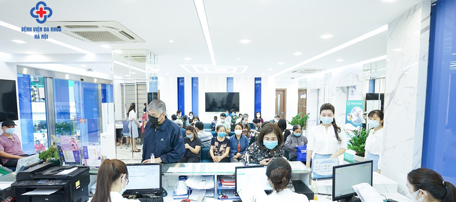 Bệnh viện Đa khoa Hà Nội nhận được sự tin tưởng của đông đảo người bệnh 