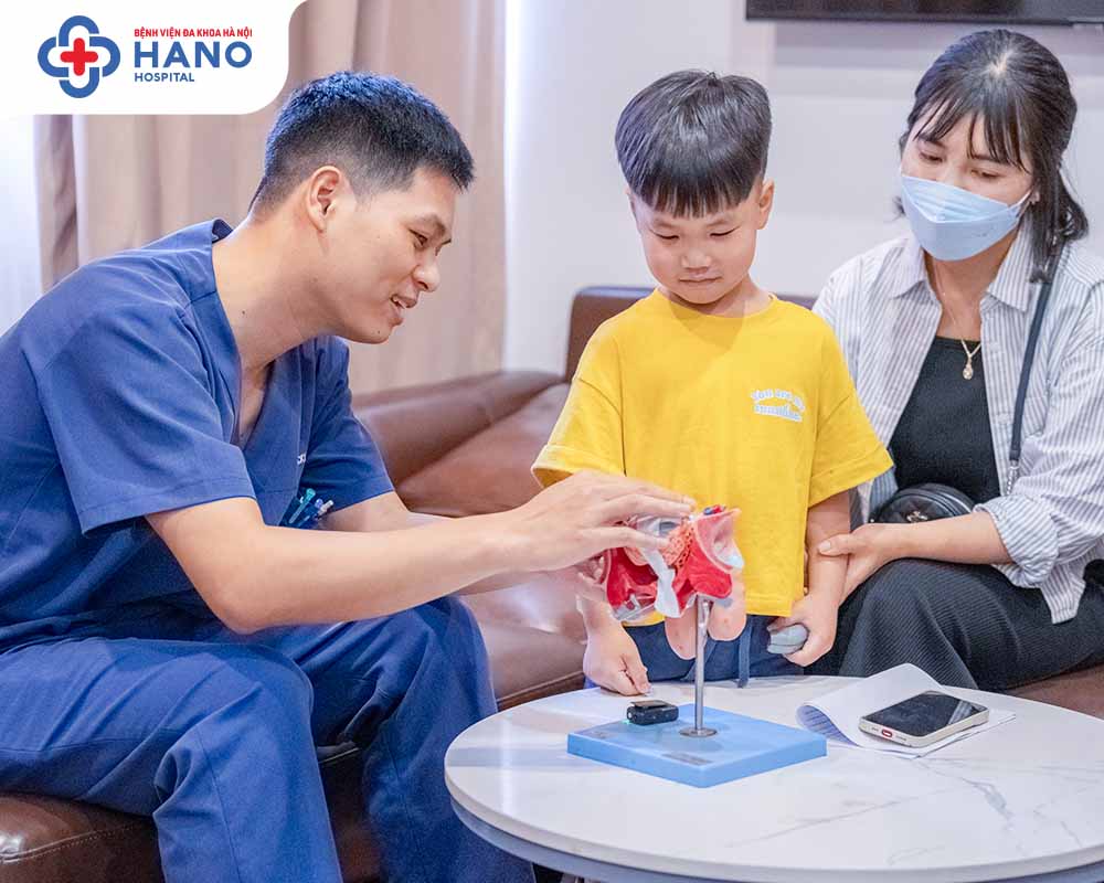 Bác sĩ Luyện tư vấn nang tách bao quy đầu