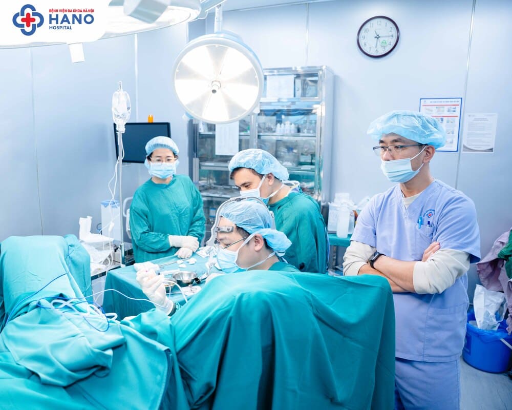 1 ca cắt trĩ điển hình tại Trung tâm Tiêu Hóa HANO